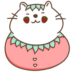 Strawberry Cat