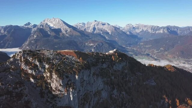 Aerial of Eagle Nest, Germany
