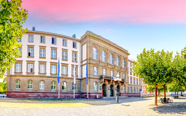 Naklejka premium Universität, Giessen, Hessen, Deutschland 