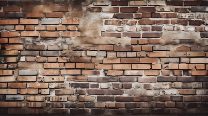 Urban Textures: Brick Wall Delight, Generative AI