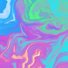 Trendy Abstract Artistic Background. Glamorous Marbled Holographic Texture. Illustration with an Abstract Modern Wallpaper.юстрация без названия