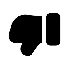 dislike glyph icon