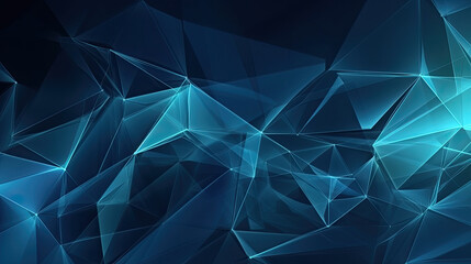 Abstract Digital Wave. Generative AI.