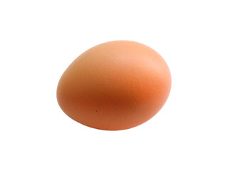 The image depicts one chicken eggs, without any background.