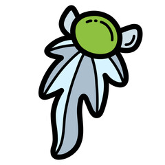 brooch filled outline icon style