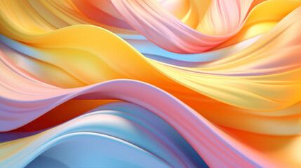 elegant abstract flowing colourful lines background