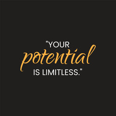 Motivation Quote with a Smooth Solid Background