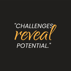 Obraz premium Motivation Quote with a Smooth Solid Background