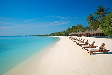 Naklejka premium Beach