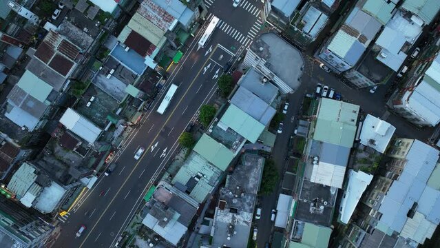 View in Taipei city streets.