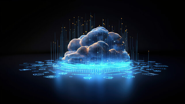 Cloud Networking, Crypto, AI, Firewall Network Security, Artificial Intelligence, Cyber Security, Cloud Managed, Circuit Board, AI Art for Business and Technology