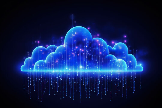 Cloud Networking, Crypto, AI, Firewall Network Security, Artificial Intelligence, Cyber Security, Cloud Managed, Circuit Board, AI Art for Business and Technology