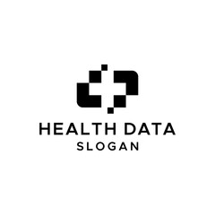 Obraz premium HEALTH DATA LOGO