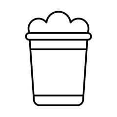 Sand Bucket Icon Design
