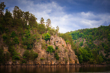 Fototapeta premium cliff side