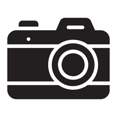 camera glyph icon