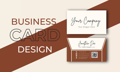 Modern Editable Business Card Template, Minimalist Business Cards, Chic Business Card, Printable Business Card Template