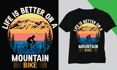 Mountain t-shirt design, camping t-shirt design, Mountain camping time t-shirt design