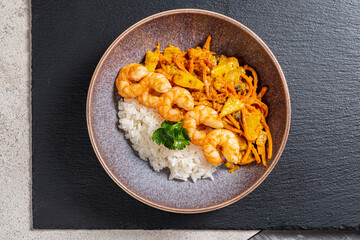 rice with shrimps