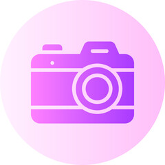 camera gradient icon