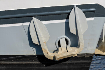 anchor of an inland vessel