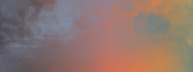 shadow clouds rainy weather the sunlight reflecting on the sky's orange background love unique colorfully modern digital trends amazing smoke clouds splashed pattern design yellow effect stylish 