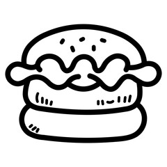 hamburger line icon style