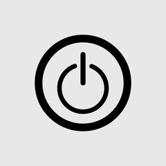  Icon button on-off, on, off, power icon vector design, shutdown