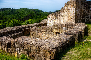 Ruine einer alten Burg 