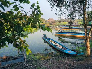 Escape the City Chaos: Experience Tranquility at Tan Lap Floating Village near Ho Chi Minh City, Vietnam