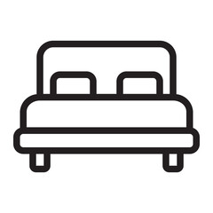 bed line icon
