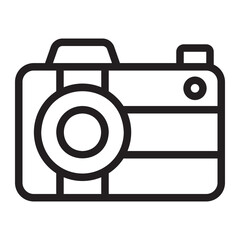 camera line icon