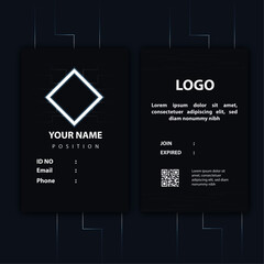 Corporate Id card design