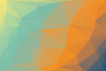 Polygonal pattern triangular poly texture multicolored polygon shape wallpaper art