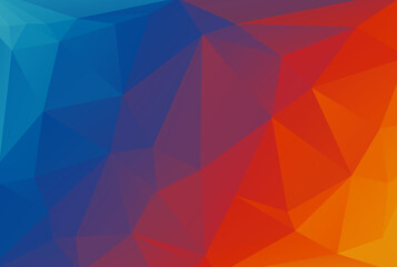 Triangle pattern multicolored polygon texture abstract shape background artwork
