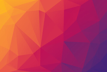 Triangle pattern multicolored polygon texture abstract shape background artwork