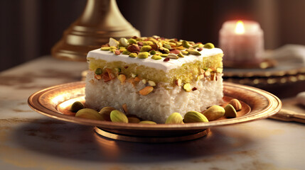 piece of cake HD 8K wallpaper Stock Photographic Image