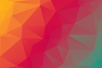 Polygonal pattern triangular poly texture multicolored polygon shape wallpaper art