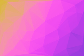 Fototapeta premium Triangle pattern multicolored polygon texture abstract shape background artwork