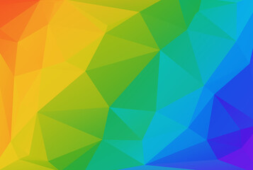 Triangle pattern multicolored polygon texture abstract shape background artwork