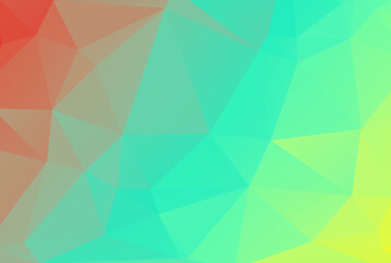 Triangle pattern multicolored polygon texture abstract shape background artwork
