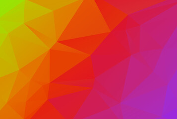 Triangle pattern multicolored polygon texture abstract shape background artwork