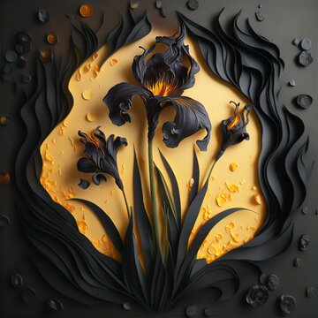 Vanta Black Quilling