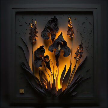 Vanta Black Quilling