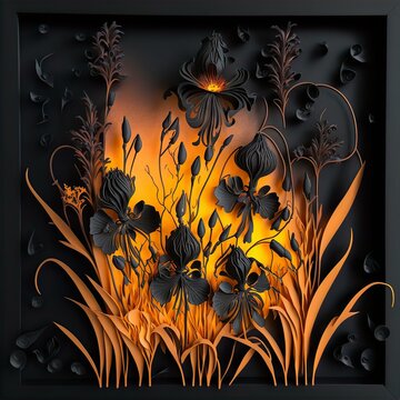 Vanta Black Quilling