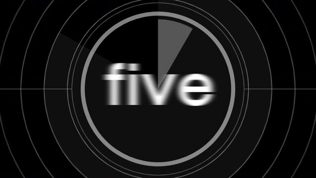  film leader countdown