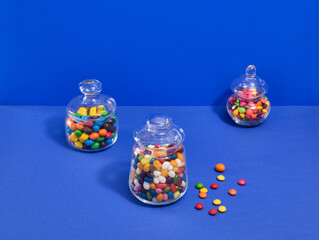 Colorful candy. Concept of celebrate and gifts.