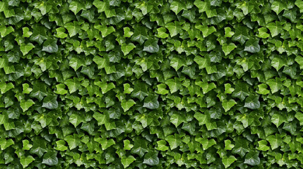 Seamless ivy pattern, created with AI Generative Technology - obrazy, fototapety, plakaty