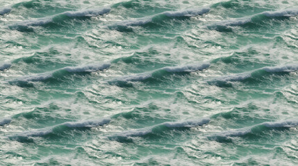 Fototapeta premium Seamless water pattern, created with AI Generative Technology