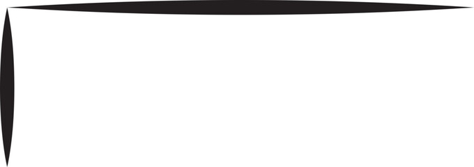 Corner template frame border